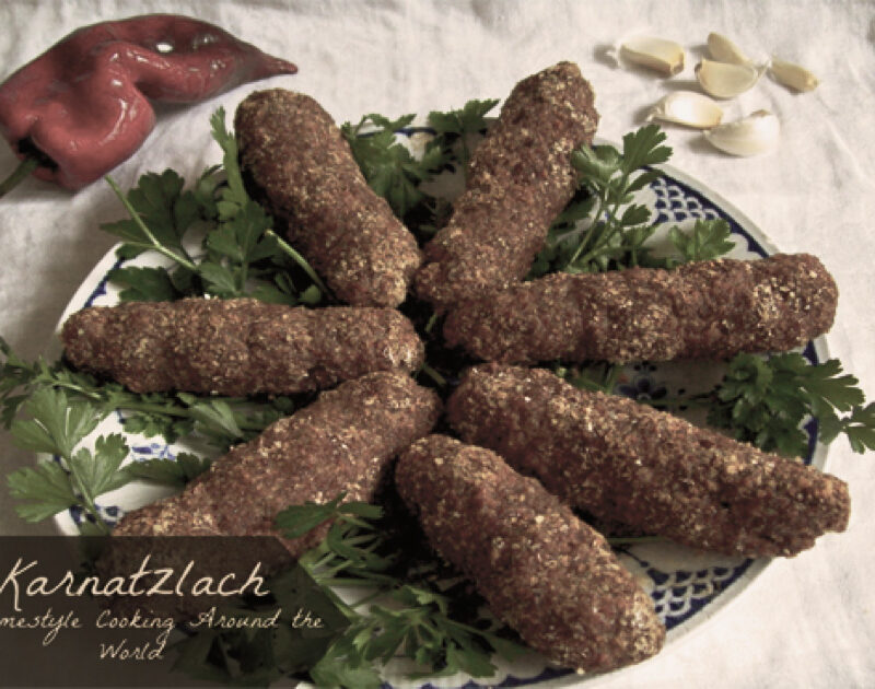 Carnatzlach (Rumanian Broiled Hamburgers) Recipe