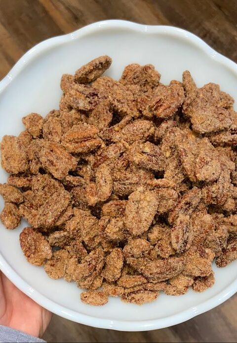 Homemade Cinnamon Sugar Pecans