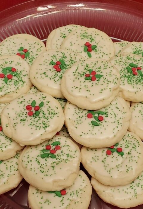 Vanilla Melt Away Cookies