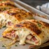 Chicken Cordon Bleu Stromboli